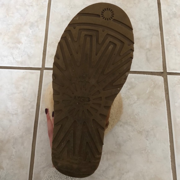 Tall Chestnut Ugg Boots Size 7 - Picture 5 of 7